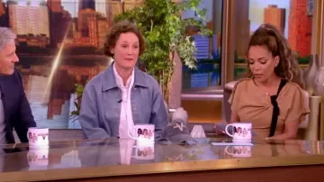 Jason Wu Draped Asymmetric Dress worn by Sunny Hostin as seen in The View on June 7, 2024