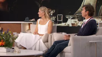 Alice + Olivia Diana Dress worn by Amanda Kloots as seen in The Talk on  June 11, 2024