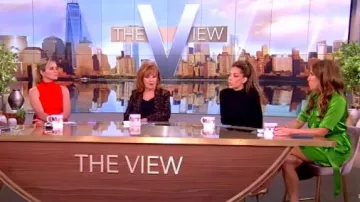 Solid and Striped Sofia Richie Grainge The Soglio Maxi Dress worn by Sunny Hostin as seen in The View on  June 11, 2024