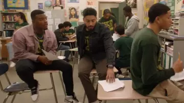 Nike Mens Air Jordan 1 Mid worn by Spencer James (Daniel Ezra) as seen in All American (S06E11)