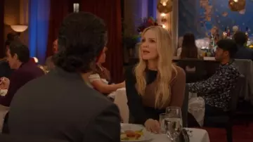 Mara Hoffman Aura Colour Block Maxi Dress worn by Laura Fine-Baker (Monet Mazur) as seen in All American (S06E11)