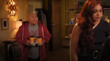 Chaser Men's Slayer Graphic T-Shirt worn by Reginald Baskin (Jacob Batalon) as seen in Reginald the Vampire (S02E05)