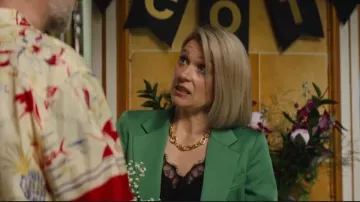 Blazer de Reiss Sofie usado por Karen Newman (Sian Brooke) como se ve en Trying (T04E03)