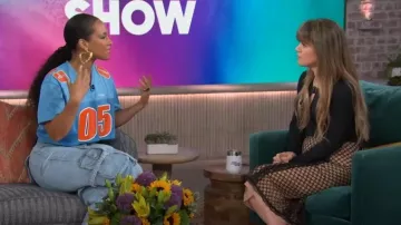 Falda de red GG de Gucci con adornos de encaje usada por Kelly Clarkson como se ve en The Kelly Clarkson Show el 31 de mayo de 2024