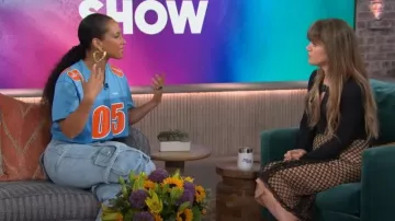 Low-rise Cargo Jeans worn by Alicia Keys as seen in The Kelly Clarkson Show on  June 3, 2024