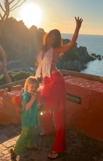 Gimaguas Delya Trousers worn by  Emily Ratajkowski on her Instagram Post on June 11, 2024