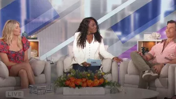 Veja Wata II Low Ripstop Sneaker worn by Jerry O'Connell as seen in The Talk on  June 12, 2024