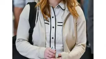 Madame Web Wardrobe: Sydney Sweeney is wearing Fleece Hoodie to play Julia Cornwall in the movie