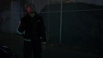 Amiri Corduroy Varsity Jacket worn by Tariq St. Patrick (Michael Rainey Jr.) as seen in Power Book II: Ghost (S04E02)