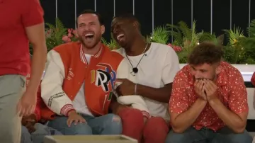 Rhude Bandana Hawaiian Shirt worn by Ciaran Davies as seen in Love Island (S11E07)