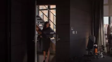 Zara Quilted Shoulder Bag worn by Riley Saxe-Merchant (Andrea Lee Christensen) as seen in Power Book II: Ghost (S04E02)