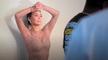 Skims Seamless Bodysuit worn by Kim Kardashian as seen in The Kardashians (S05E04)