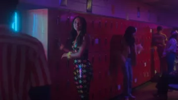 Nasty Gal Star Sequin Halter Neck Jumpsuit worn by Tabitha 'Tabby' Haworthe (Chandler Kinney) as seen in Pretty Little Liars: Original Sin (S02E03)