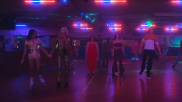 Phix Leopard Sequin Flares worn by Jen (Ava Capri) as seen in Pretty Little Liars: Original Sin (S02E03)