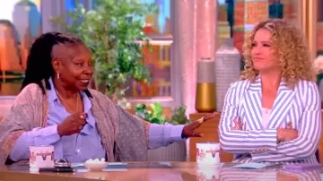 Magnolia Pearl Follow The Sun Kimono worn by Whoopi Goldberg as seen in The View on June 17, 2024