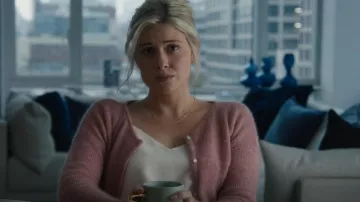 Sezane Gaspard Cardigan used by Special Agent Nina Chase (Shantel VanSanten) as seen in FBI (S06E11)