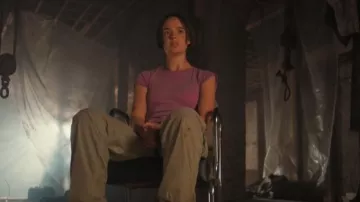 We The Free Be My Baby Tee worn by Sarah Kinney (Emily Haine) as seen in Reginald the Vampire (S02E07)