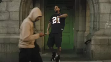 NIke Air DT Max '96 'Black White' worn by Dave East in Dave East x Mike & Keys - GOD PRODUCED IT [Official Video]