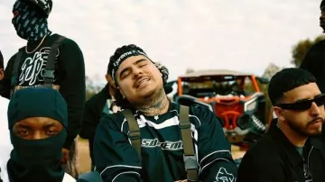 Supreme x Smith Black 'Cariboo OTG' Goggles (FW15) worn by That Mexican OT in That Mexican OT - Comin Down (feat. OTB Fastlane & Hannah Everhart) (Official Music Video)