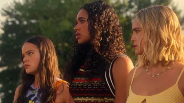 Dries Van Noten Knit Tank Top worn by Tabitha 'Tabby' Haworthe (Chandler Kinney) as seen in Pretty Little Liars: Original Sin (S02E06)