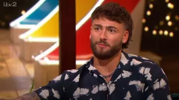 YMC Malick Shirt worn by Sam Taylor as seen in Love Island: Aftersun (S11E01)