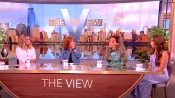 Akvnas Dana Dress worn by Alyssa Farah as seen in The View on June 20, 2024