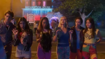 Mother Denim The Hustler Patch Pocket Fresh Blooms Ankle Jean worn by Imogen Adams (Bailee Madison) as seen in Pretty Little Liars: Original Sin (S02E06)