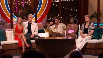 Camisa de ganchillo de River Island usada por Sam Thompson como se ve en Love Island: Aftersun (T11E02)