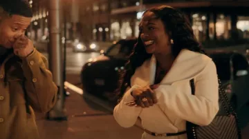 Chaleco de River Island usado por Roselyn (Kandi Burruss) como se ve en The Chi (T06E14)
