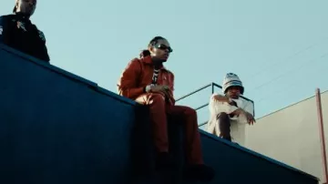 Balenciaga Black Lace-Up 'Bulldozer' Boots worn by Gunna in Idk - Tiffany Ft. Gunna [Full song remaster + Music Video BTS)