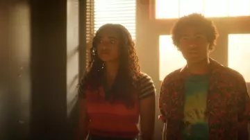 Brain Dead Lulu Knit Polo Shirt worn by Tabitha 'Tabby' Haworthe (Chandler Kinney) as seen in Pretty Little Liars: Original Sin (S02E07)