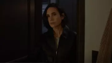 Rag & Bone Andrea Leather Jacket worn by Daniela Vargas Dessen (Jennifer Connelly) as seen in Dark Matter (S01E08)