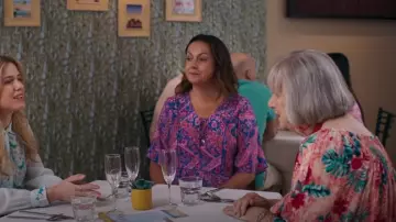 Ba&Sh - Fleur Dress worn by Katie Crapp (Celeste Barber) as seen in Colin from Accounts (S02E07)
