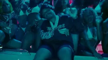 Chrome Hearts Black CH Logo Mesh Shorts worn by 42 Dugg in 42 Dugg - N.P.O. Feat. Sexyy Red (Official Music Video)