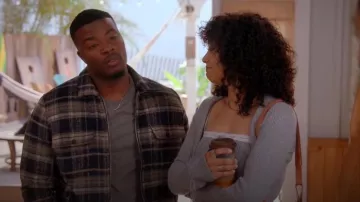 Allsaints Men's Crosby Jacket worn by Spencer James (Daniel Ezra) as seen in All American (S06E13)