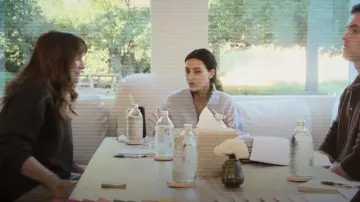 Skims Zip Pullover worn by Kim Kardashian as seen in The Kardashians (S05E06)