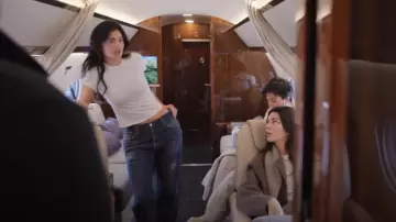 Levi's Straight Leg Jeans worn by Kylie Jenner as seen in The Kardashians (S05E06)