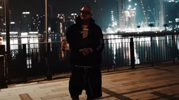 Rick Owens Black Bauhaus Cargo Shorts worn by Millyz in Millyz - Chosen (Official Video)