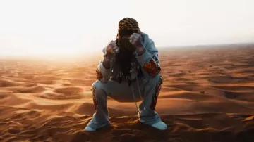 Nike Air Force 1 Low White worn by Millyz in Millyz - Chosen (Official Video)