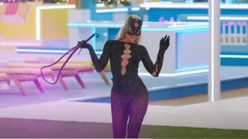 Fashion Nova Shine Right Through Seamless Jumpsuit - Black worn by Grace Jackson as seen in Love Island (S11E23)