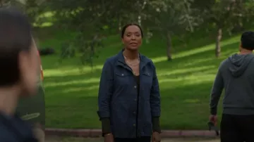 L.L. Bean BeanFlex Utility Jacket worn by Dr. Tara Lewis (Aisha Tyler) as seen in Criminal Minds (S17E05)