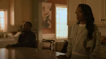 Ba&sh Carino Sweater worn by Diana Tejada (LaToya Tonodeo) as seen in Power Book II: Ghost (S04E03)