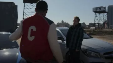 Moncler Simmon Check Shirt Jacket worn by Brayden Weston (Gianni Paolo) as seen in Power Book II: Ghost (S04E03)