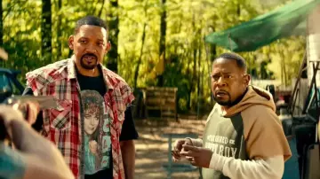 Bad Boys: Ride or Die - Wardrobe: Will Smith is wearing Reba McEntire t-shirt in black to play Mike Lowrey in the movie