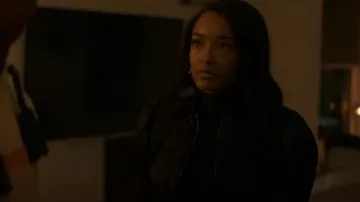 Tom Ford Peplum Jacket worn by Diana Tejada (LaToya Tonodeo) as seen in Power Book II: Ghost (S04E04)