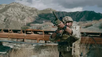 Get The Looks of The Covenant Movie: Casio G-Shock watch worn by Ahmed (Dar Salim)