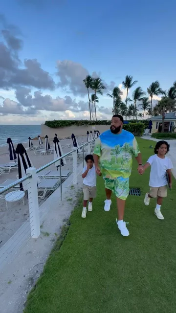 Nike Air Force 1 Low 'White' worn by DJ Khaled on the Instagram account @djkhaled