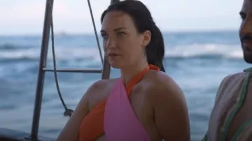 Beach Riot Jessica One-Piece Swimsuit worn by as seen in The Mole (S02E02)