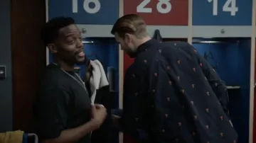 Ted Lasso TV series wardrobe: Jan Maas (David Elsendoorn) wears Long Sleeve Oxford Shirt by Patta in season 3, episode 11