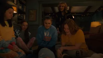 Chaser Cotton Long Sleeve Apres Ski Tee worn by Lynn Bouchard (Brooklyn Shuck) as seen in Evil (S04E05)